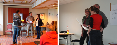 Fremføring av "ønsket framtid" i Vikhamar og Selbu.