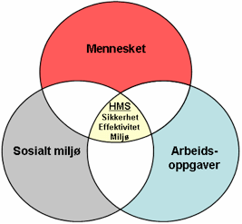 Helhetsbilde av sentrale dimensjoner ved en sikkerhets- og samhandlingskultur.