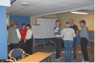 Refleksjon rundt kurset i smågrupper